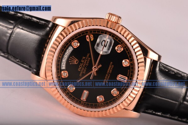 Rolex Day-Date Watch Rose Gold 118235/39 bkdl Best Replica (BP)