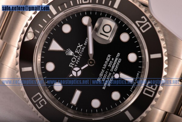 Rolex Submariner Watch Steel 116610LN 1:1 Replica (CF)