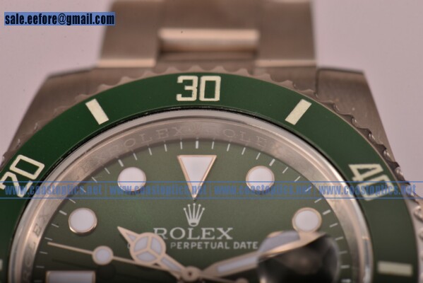 Rolex Submariner 1:1 Replica Watch Steel 116610LV (CF) - Click Image to Close