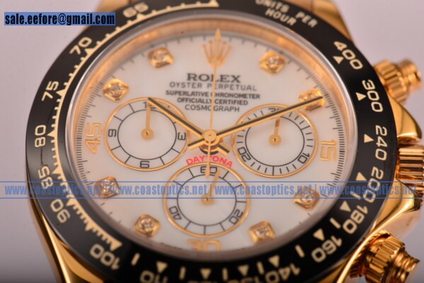 Rolex Perfect Replica Daytona Watch Yellow Gold 116529 wd - Click Image to Close