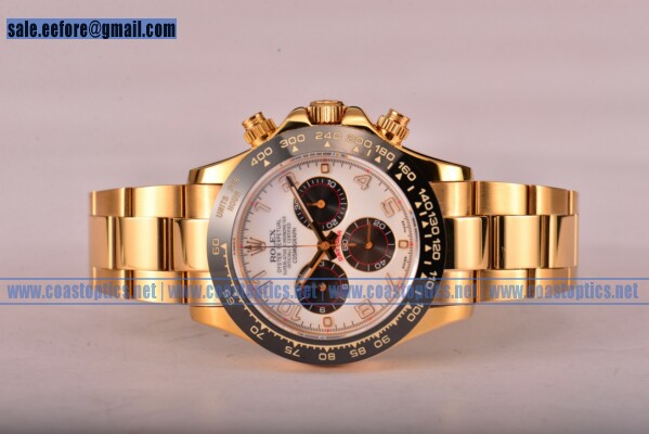 Rolex Perfect Replica Daytona Watch Yellow Gold 116529 what