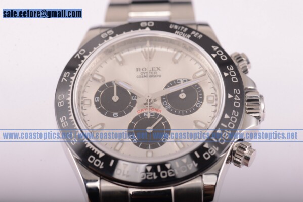 Rolex 1:1 Replica Daytona Watch Steel 116520 wbs (JF) - Click Image to Close