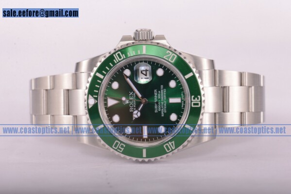 1:1 Clone Rolex Submariner Watch Steel 116610LV (CF)
