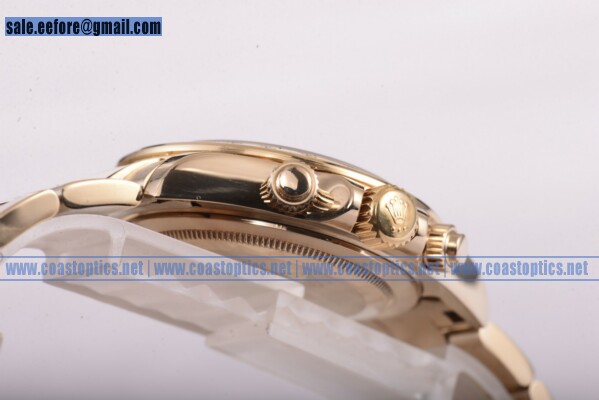 Rolex Daytona Watch Yellow Gold 116528 bks Replica