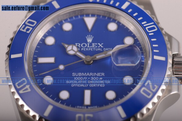 Rolex 1:1 Replica Submariner Watch Steel 116619LB 1:1 Original (JF)