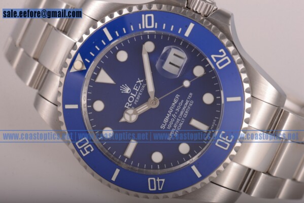 1:1 Replica Rolex Submariner Watch Steel 116619LB (JF)