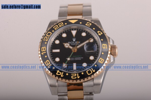 Rolex Perfect Replica GMT-Master II Watch Two Tone 1671308