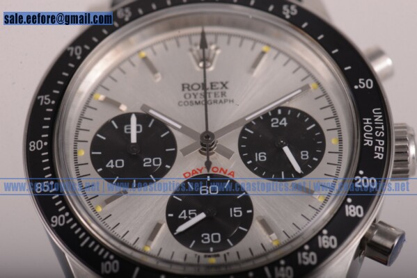 Rolex Daytona Vintage Edition Replica Watch Steel 6263 ssls (GF) - Click Image to Close