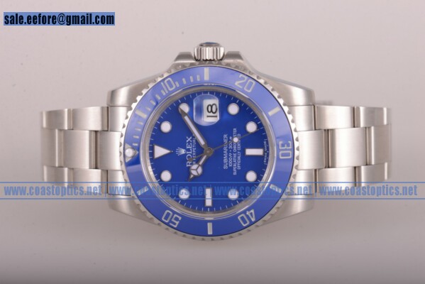 Rolex Replica Submariner Watch Steel 116612LV - Click Image to Close