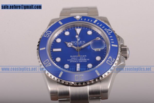 Rolex Replica Submariner Watch Steel 116612LV