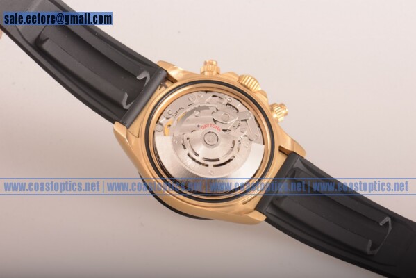 Rolex Daytona Perfect Replica Watch Yellow Gold 116515 LNwsbr (BP) - Click Image to Close