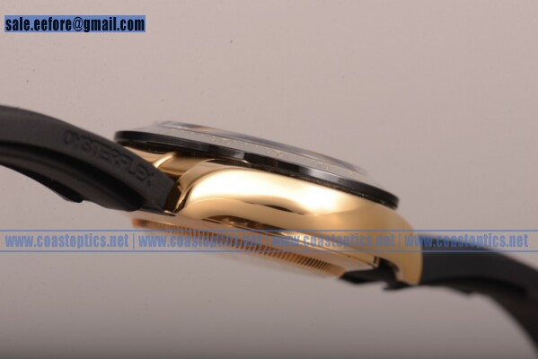 Rolex Daytona Perfect Replica Watch Yellow Gold 116515 LNbsbr (BP) - Click Image to Close