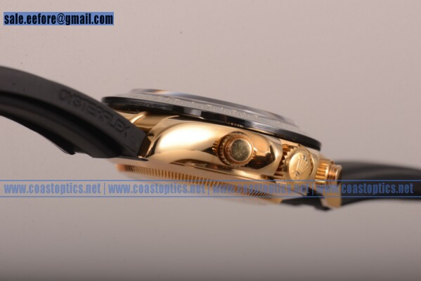 Rolex Daytona Perfect Replica Watch Yellow Gold 116515 LNbsbr (BP) - Click Image to Close
