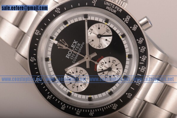Rolex Replica Daytona Vintage Watch Steel 6339 bksq
