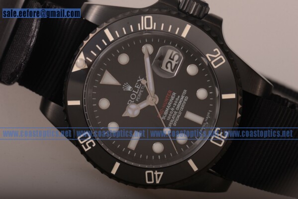 1:1 Replica Rolex Submariner Pro-Hunter Watch PVD 116610LN (BP)