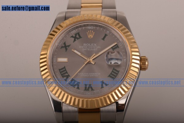 Rolex Datejust Perfect Replica Watch Two Tone 116233 rgreo (BP)