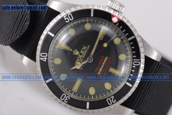 Rolex Submariner Vintage Officially Certified Chronometer Watch Steel 1665 Replica