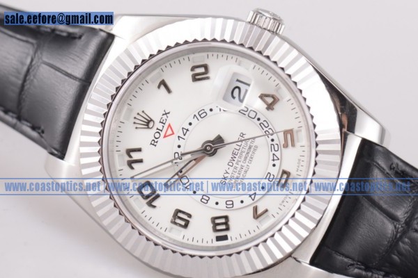 Rolex Sky-Dweller Replica Watch Steel 326939 brwbl (BP)