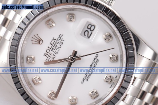 Perfect Replica Rolex Datejust Jubilee Watch Steel 116244 wdj (BP)