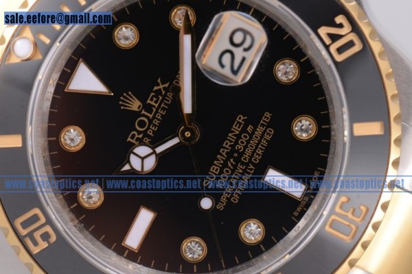 Rolex Best Replica Submariner Watch Two Tone 116613 bkd (BP)