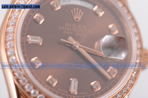 Rolex Best Replica Day Date Watch Rose Gold 118235/39 brdl (BP)