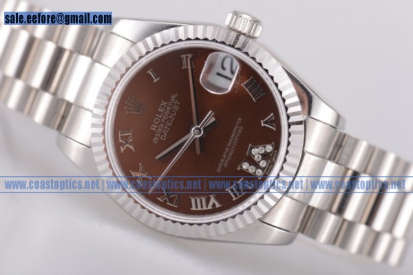 Best Replica Rolex Datejust 31mm Watch Steel 178274 brdrp (BP)