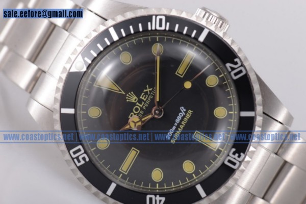 Rolex Replica Submariner Vintage Watch Steel 5513