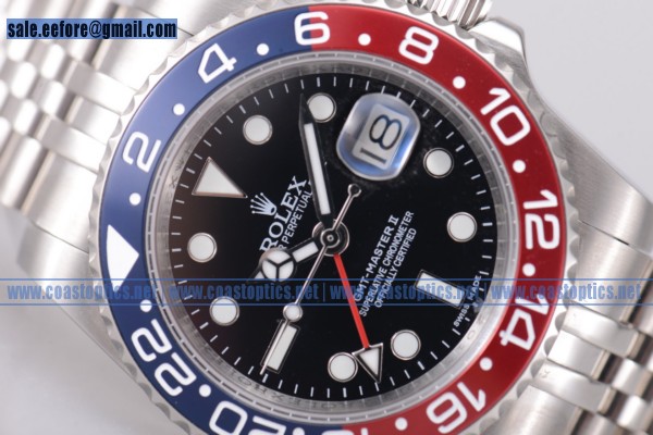 Rolex Best Replica GMT-Master II Vintage Watch Steel 116730LN04