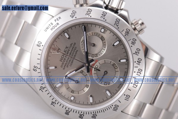 Rolex Daytona Perfect Replica Watch Steel 116509 gs Grey (EF)