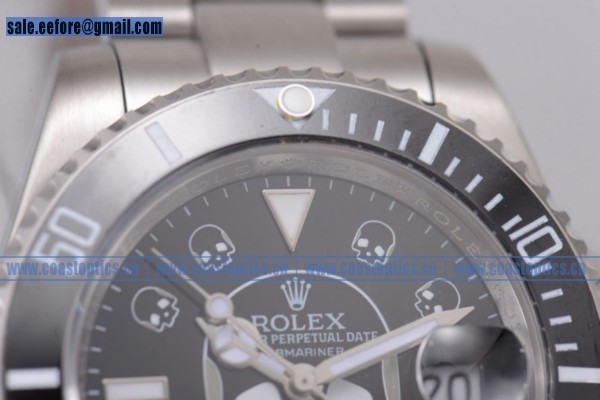 Rolex Submariner Replica Watch Steel 116610 Black Bezel