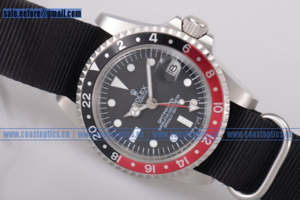 Rolex GMT-Master Watch Steel 116730LN05N Replica Black/Red Bezel - Click Image to Close