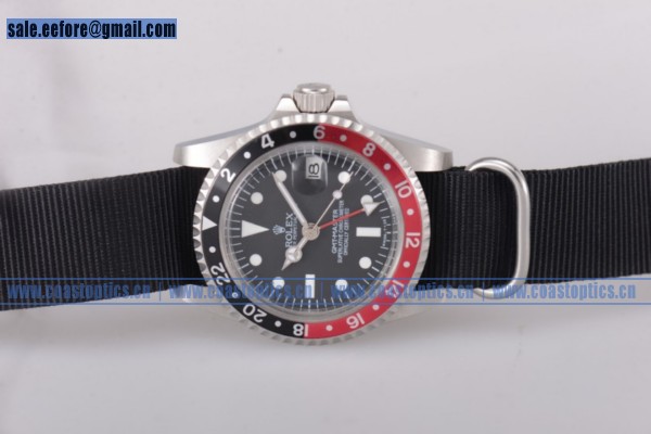 Rolex GMT-Master Watch Steel 116730LN05N Replica Black/Red Bezel