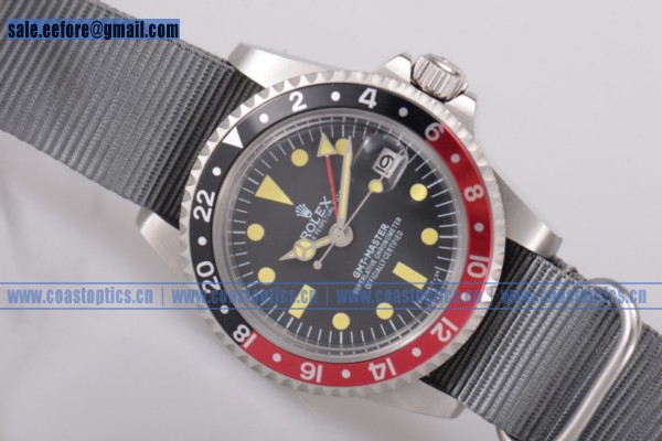 Rolex Replica GMT-Master Watch Steel 11673005N Green Markers