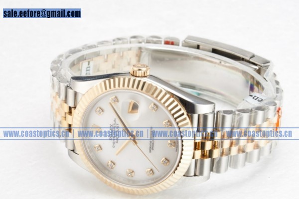 Perfect Replica Rolex Datejust Watch K Gold 116333 jwd (BP)