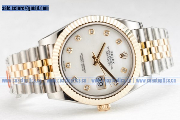 Perfect Replica Rolex Datejust Watch K Gold 116333 jwd (BP) - Click Image to Close