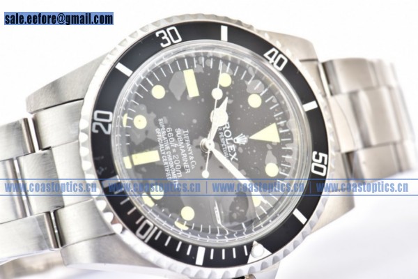 Replica Rolex Submariner Vintage Tiffany & Co Watch Steel 1680