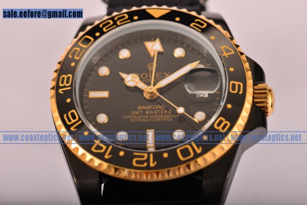 Replica Rolex GMT-Master II Watch PVD 116622 LN - Click Image to Close