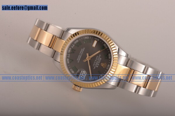 Replica Rolex Datejust Watch Two Tone 178271 bkro