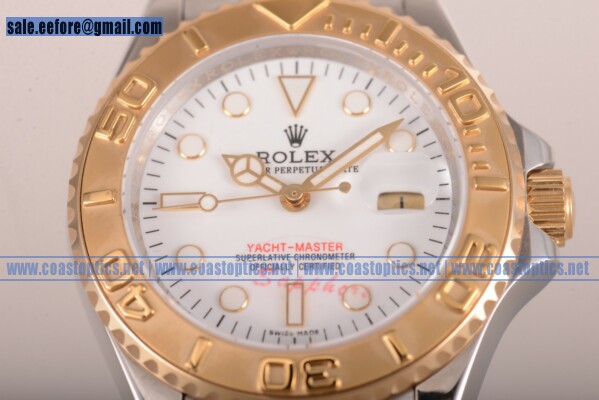 Rolex Replica Yacht-Master Watch Two Tone 169623 w