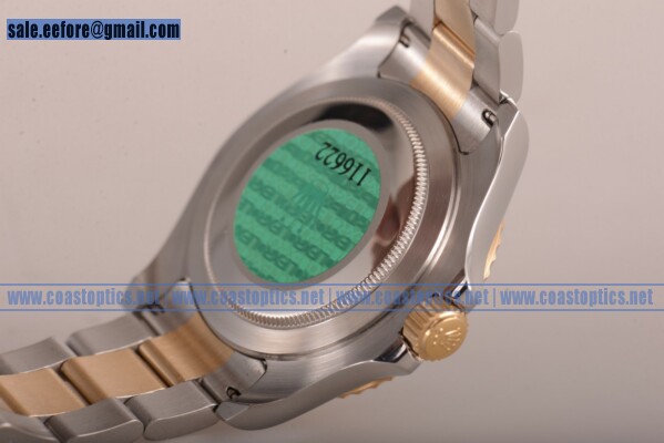Rolex Replica Yacht-Master Watch Two Tone 169623 w