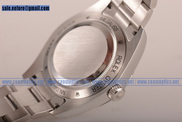 Rolex Milgauss Watch Steel 116233 bk Replica (BP)