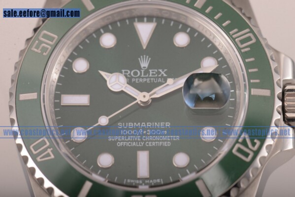 1:1 Replica Rolex Submariner Watch Steel 116610 LV - Click Image to Close