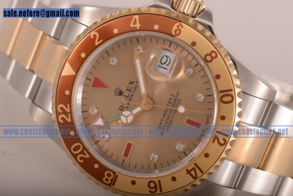 Rolex Replica GMT-Master II Watch Two Tone 115710