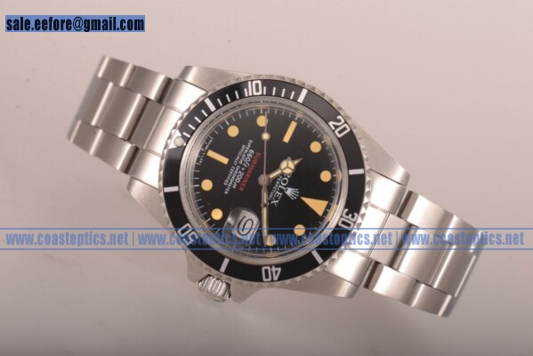 Rolex Best Replica Submariner Vintage Watch Steel 1665