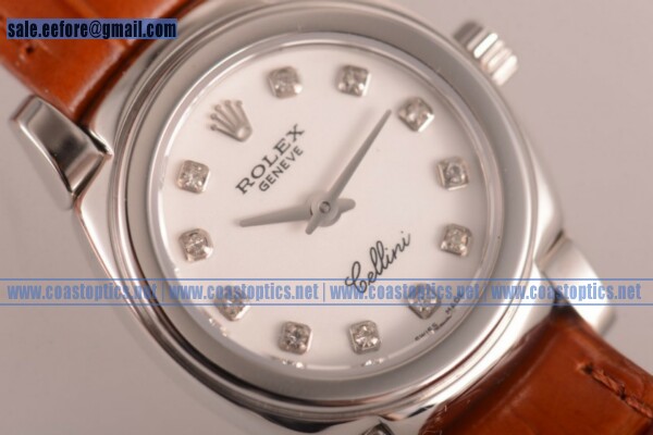 Replica Rolex Cellini Ladies Watch Steel 5320 wdb (BP)