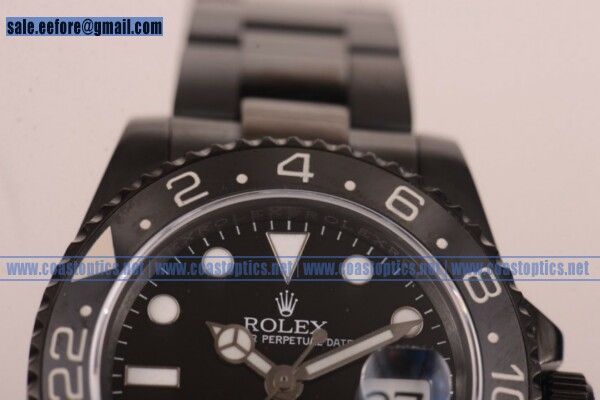 Replica Rolex Pro-Hunter GMT Watch PVD 116710