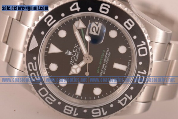 1:1 Replica Rolex GMT-Master II Watch Steel 1161230