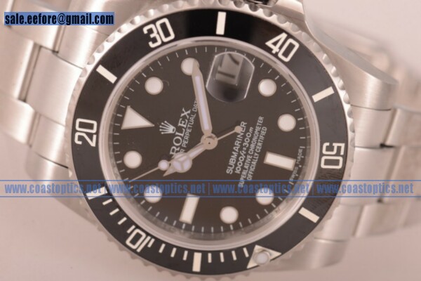 Replica Rolex Submariner Watch Steel 116610LN