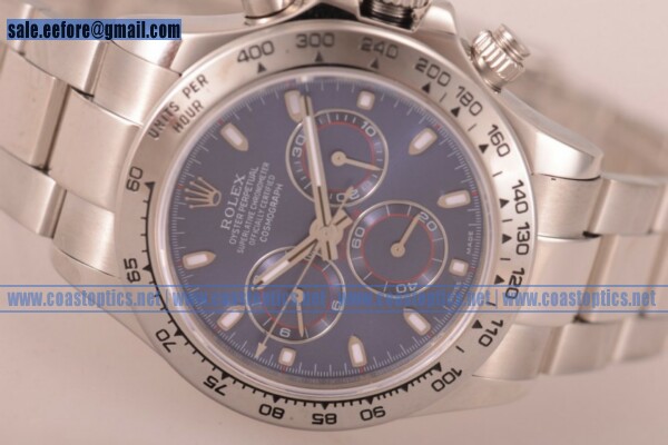 Best Replica Rolex Daytona Watch Steel 116520P bls (BP)