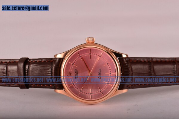 Replica Rolex Cellini Watch Rose Gold 50506 pi (BP)